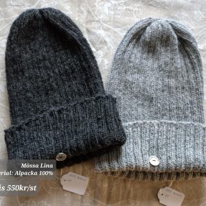 Mössa Lina – Handstickad i 100% alpacka